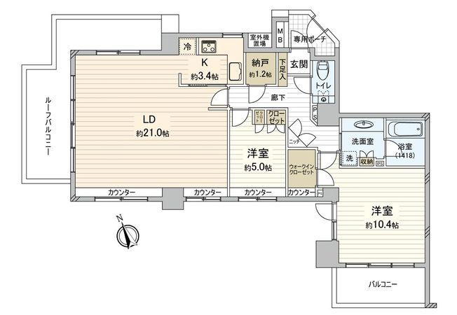 間取図(平面図)