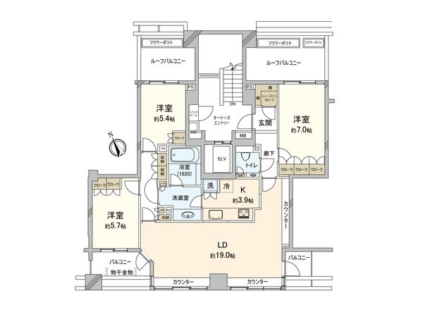 間取図(平面図)