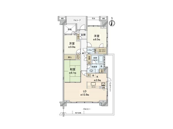 間取図(平面図)