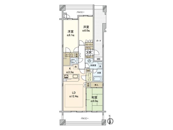 イオシス吉祥寺 間取図(平面図) イオシス吉祥寺 間取図(平面図)