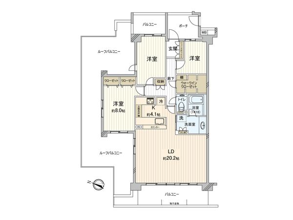 間取図(平面図)