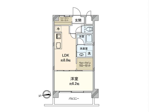 ジャルダン吉祥寺 間取図(平面図) ジャルダン吉祥寺 間取図(平面図)