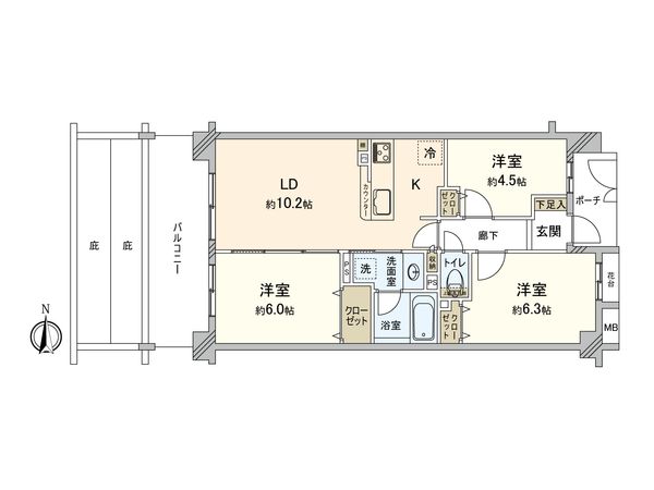 間取図(平面図)