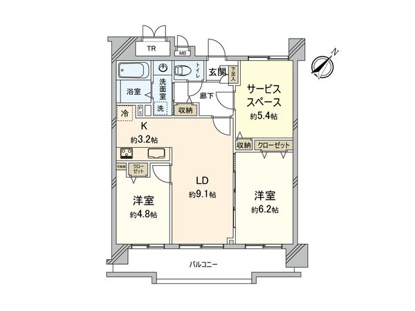 間取図(平面図)