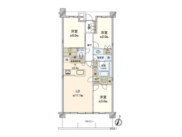 間取図(平面図)