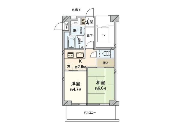 シティハイツ吉祥寺 間取図(平面図) シティハイツ吉祥寺 間取図(平面図)