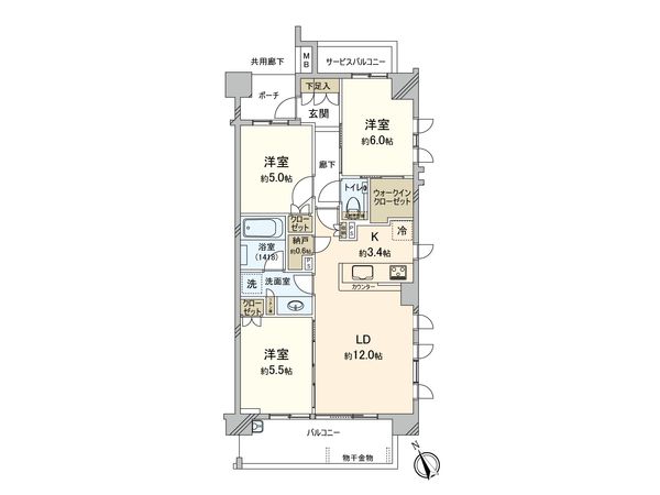 間取図(平面図)