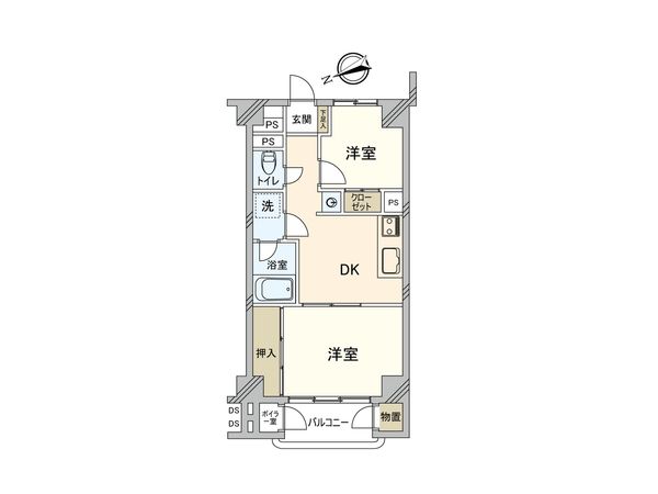 吉祥寺ハイツ 間取図(平面図)
