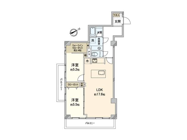メゾン井の頭 間取図(平面図)
