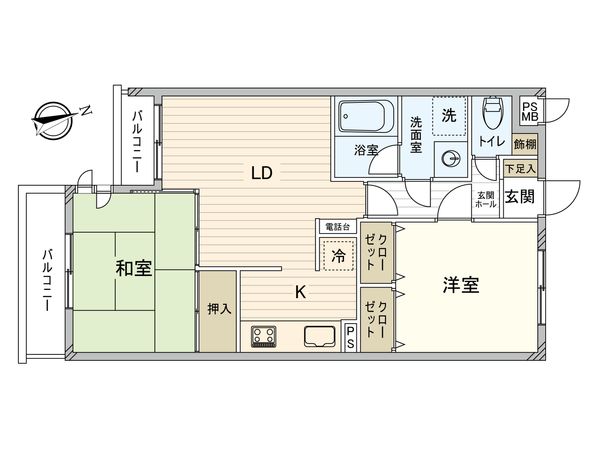 間取図(平面図)