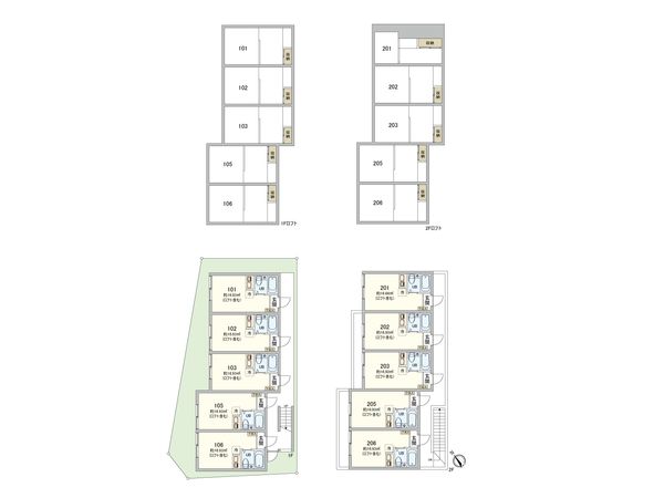 グレース吉祥寺Ⅱ 間取図(平面図)