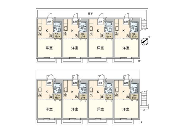 グリーンヒル武蔵野 間取図(平面図)