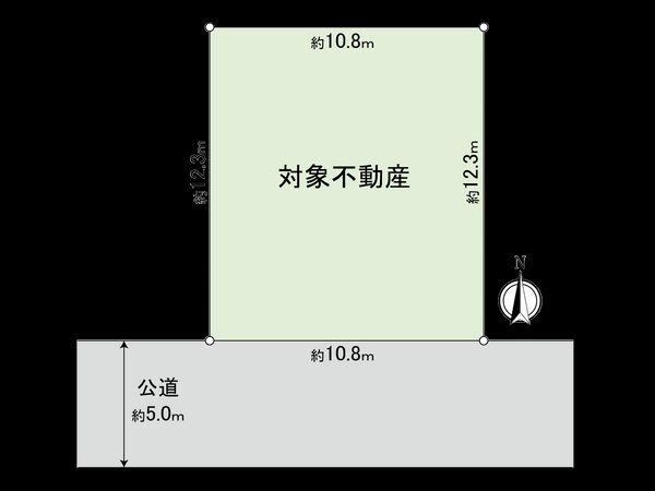 国立市中1丁目 区画図