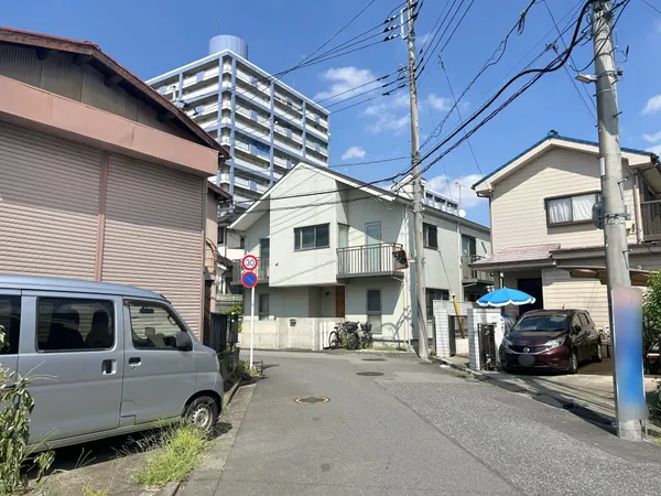 幅員広く　車通り少ない静かな環境です