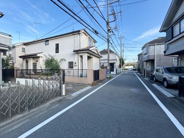 国分寺市日吉町3丁目 土地 前面道路含む外観 国分寺市日吉町3丁目 土地 前面道路含む外観