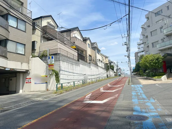 前面道路