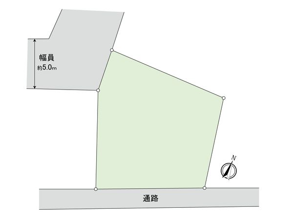 清瀬市梅園3丁目 土地 区画図 清瀬市梅園3丁目 土地 区画図