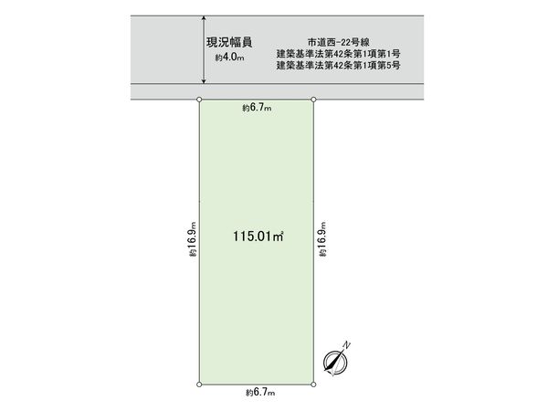 国分寺市富士本1丁目 9区画 区画図 国分寺市富士本1丁目 9区画 区画図