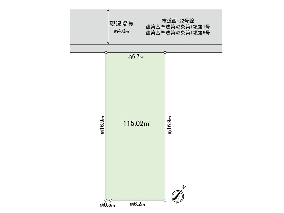 国分寺市富士本1丁目 10区画 区画図 区画図