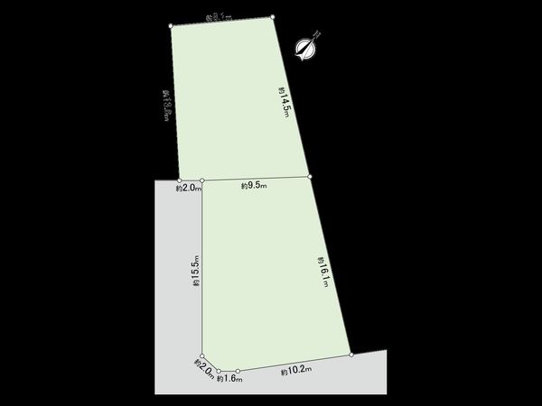 国立市泉5丁目 区画図 国立市泉5丁目 区画図