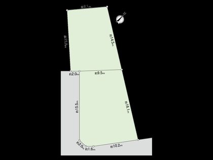 国立市泉5丁目 区画図