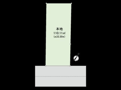 国立市中2丁目 区画図
