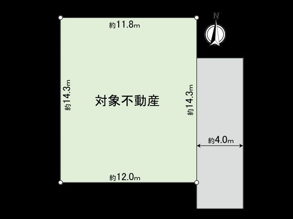 府中市北山町2丁目 区画図 府中市北山町2丁目 区画図