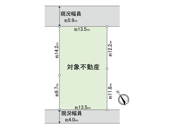 国立市富士見台1丁目 区画図 国立市富士見台1丁目 区画図