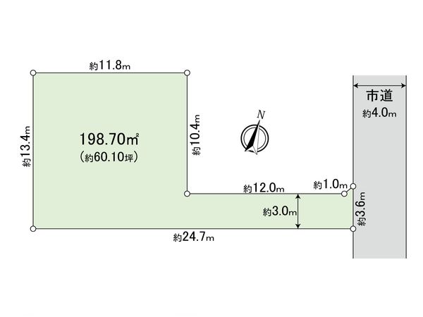 国分寺市高木町1丁目 区画図 国分寺市高木町1丁目 区画図