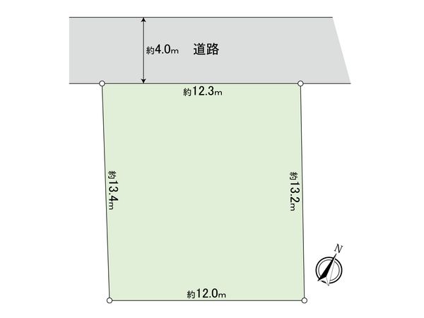 国分寺市富士本3丁目 土地 区画図 国分寺市富士本3丁目 土地 区画図