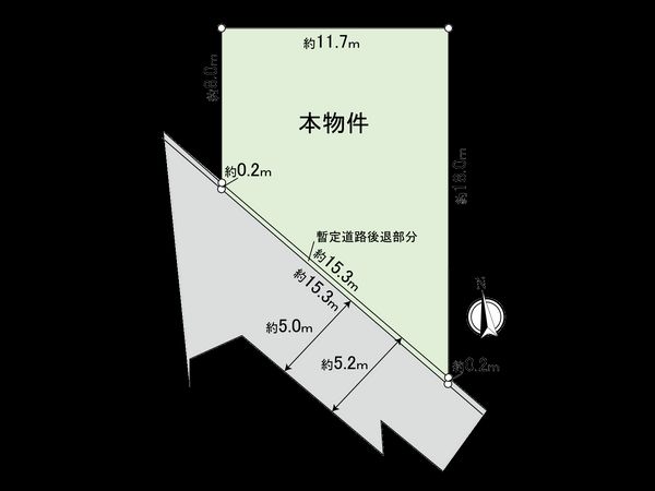 立川市若葉町2丁目 区画図 立川市若葉町2丁目 区画図