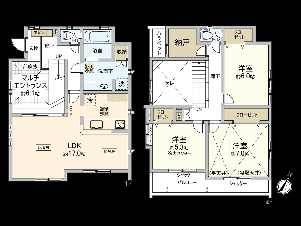 間取図(平面図)