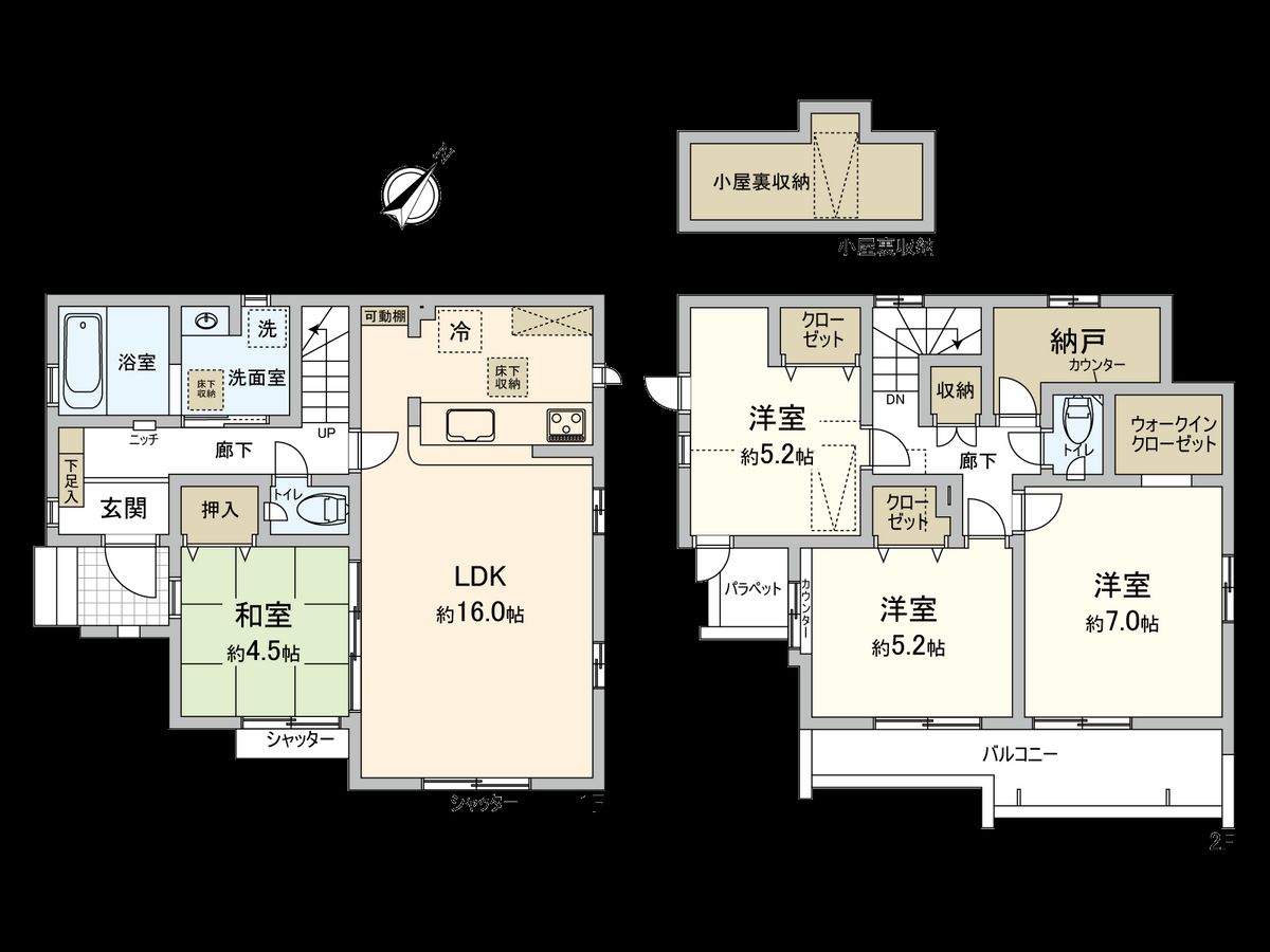 間取図(平面図)