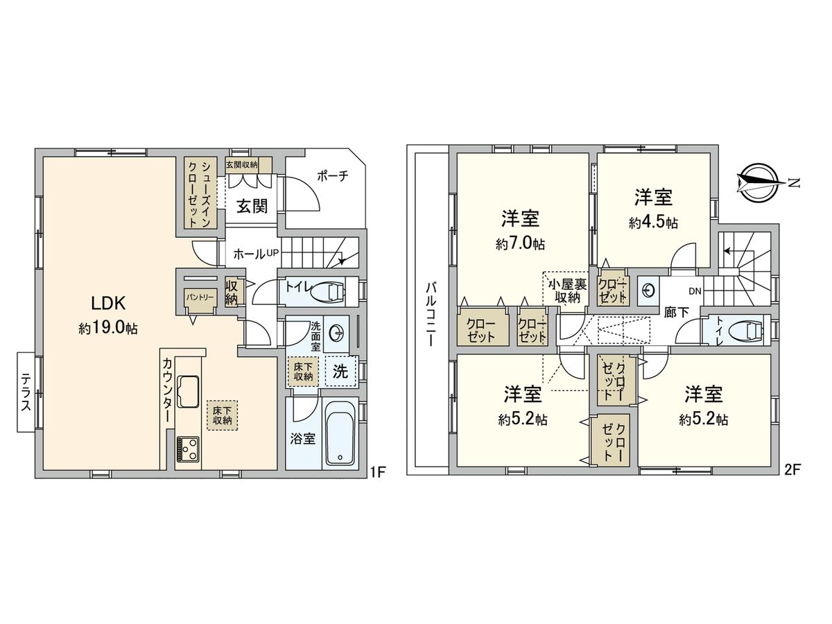 間取図(平面図)