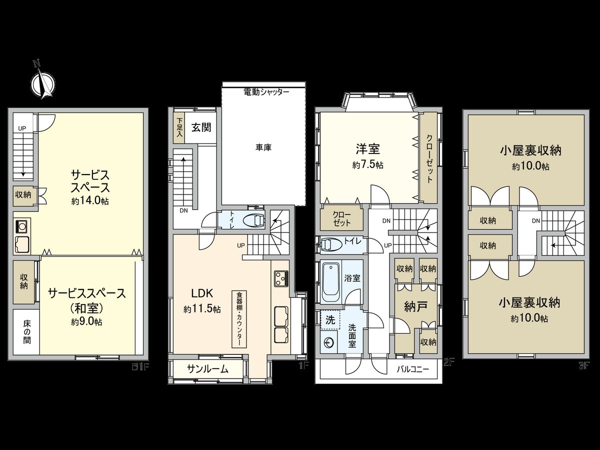 間取図(平面図)