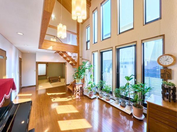 国立市東2丁目 戸建 リビング