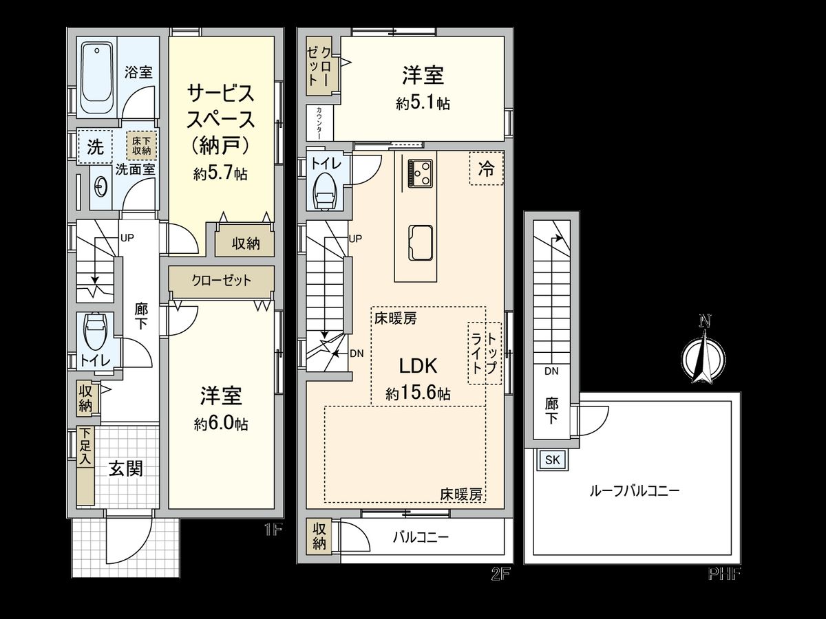 間取図(平面図)