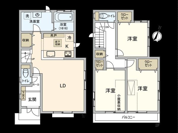 間取図(平面図)
