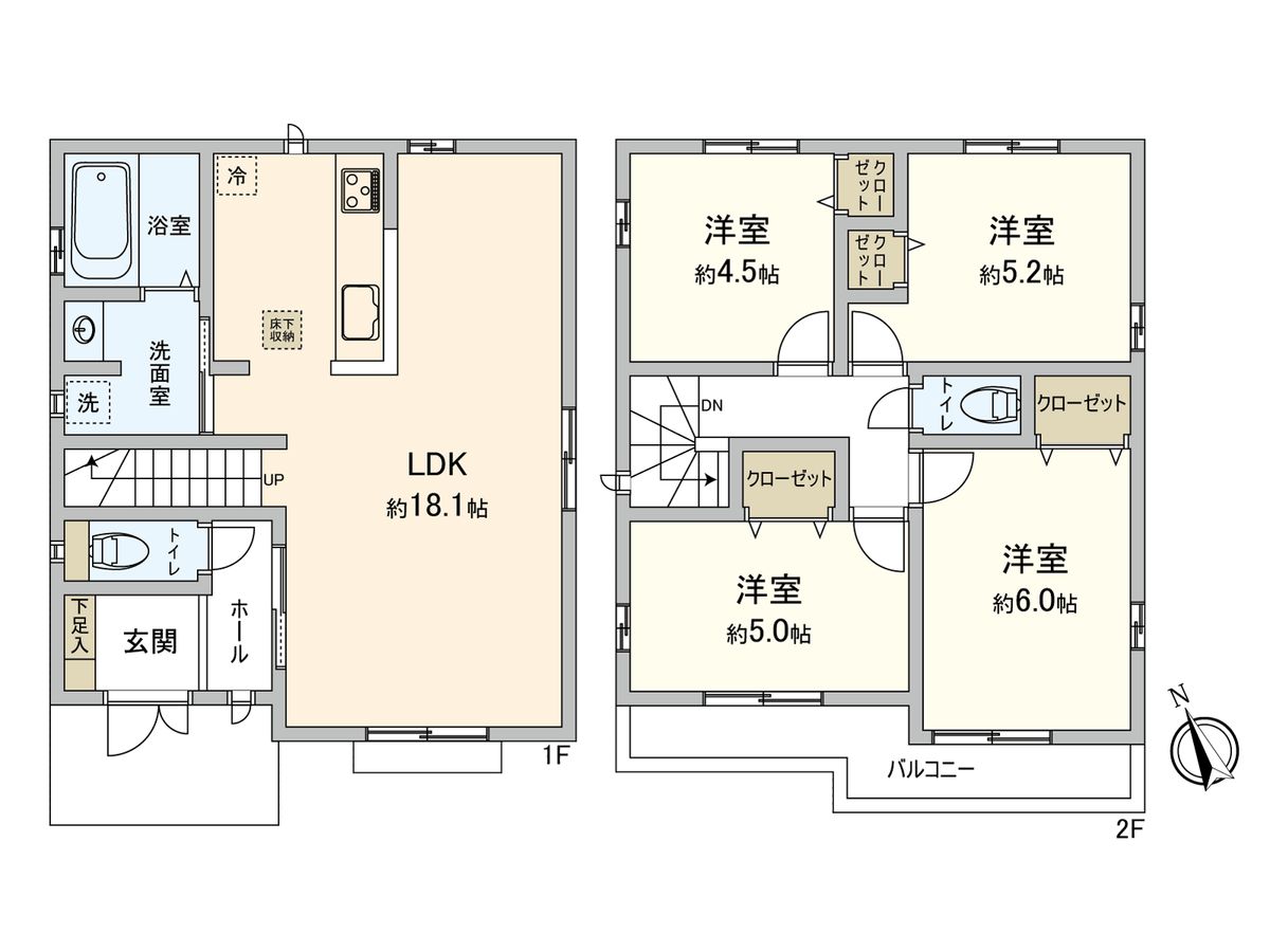 間取図(平面図)