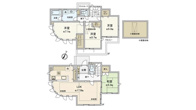 国分寺市戸倉4丁目 戸建 間取図(平面図) 国分寺市戸倉4丁目 戸建 間取図(平面図)