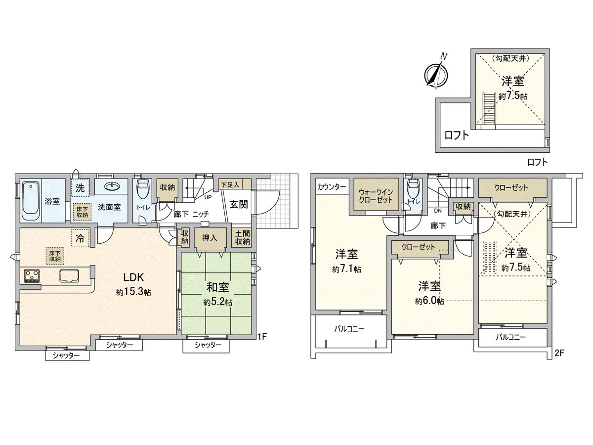 間取図(平面図)