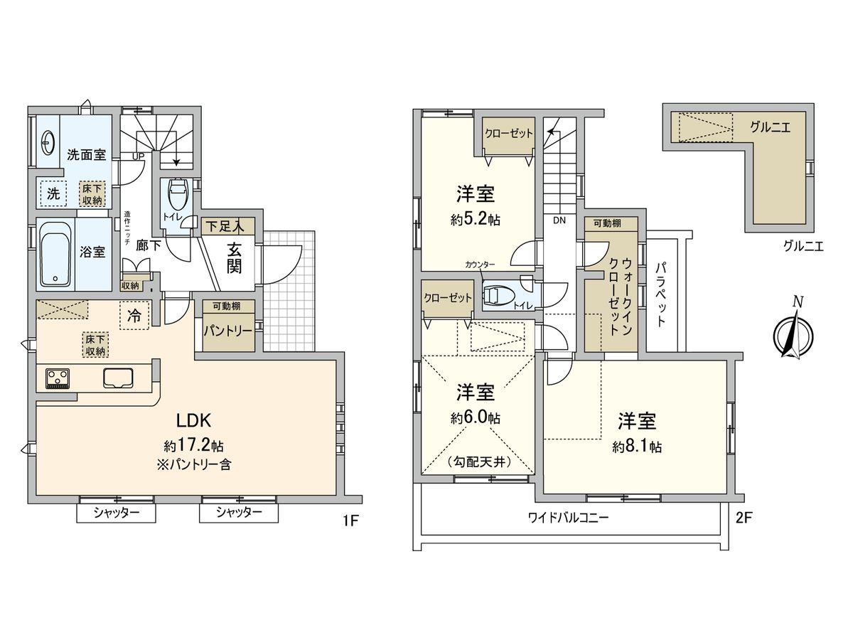 間取図(平面図)
