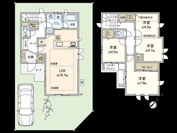 間取図(平面図)
