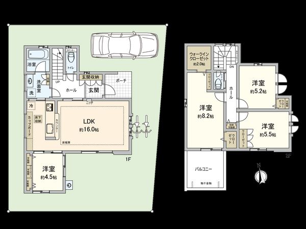 国分寺市新町3丁目 間取図(平面図)