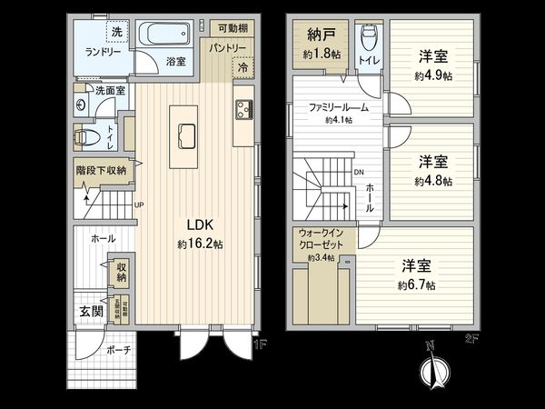 国分寺市高木町3丁目 間取図(平面図) 国分寺市高木町3丁目 間取図(平面図)