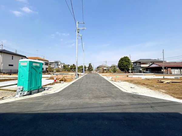 国分寺市富士本3丁目 6号棟 前面道路含む外観 国分寺市富士本3丁目 6号棟 前面道路含む外観