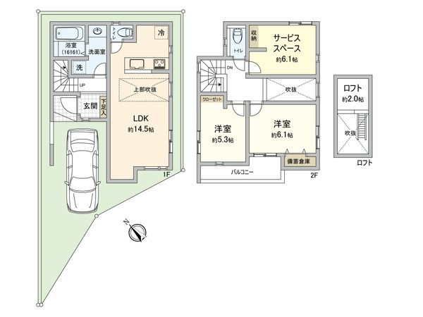 間取図(平面図)