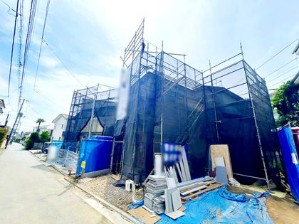 国立市西1丁目 前面道路含む外観