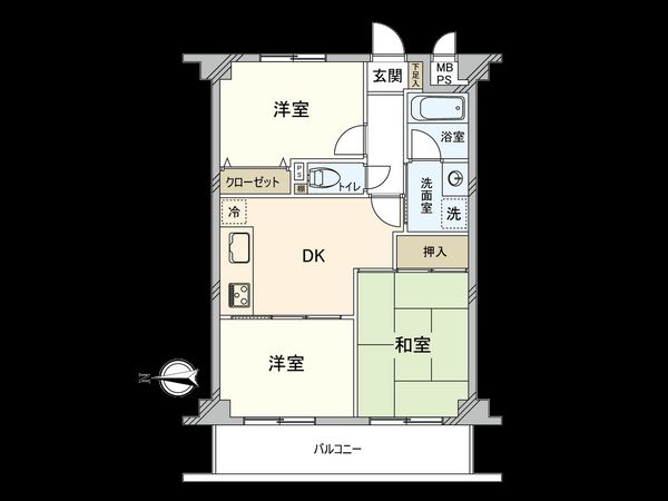 間取図(平面図)