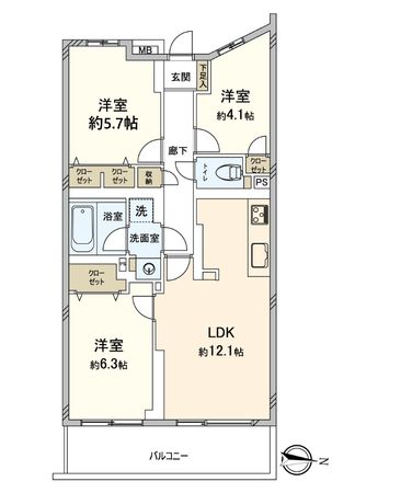 間取図(平面図)
